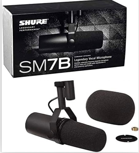 Shure sm7b microphone voix - -,